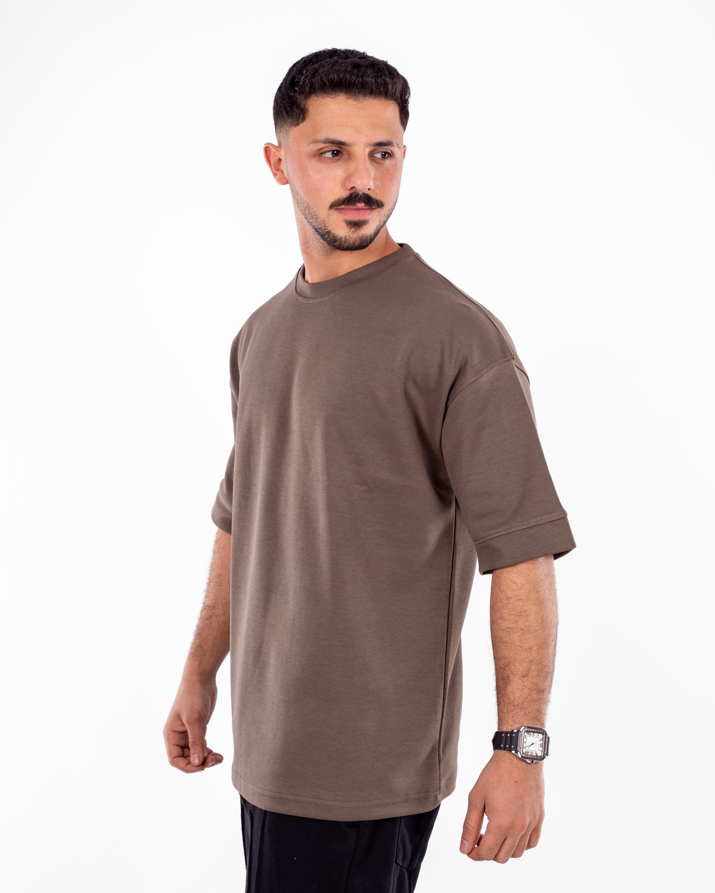 Khaki Standard Oversize Unisex T-shirt