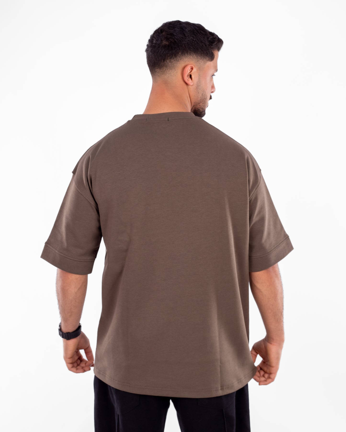 Khaki Standard Oversize Unisex T-shirt