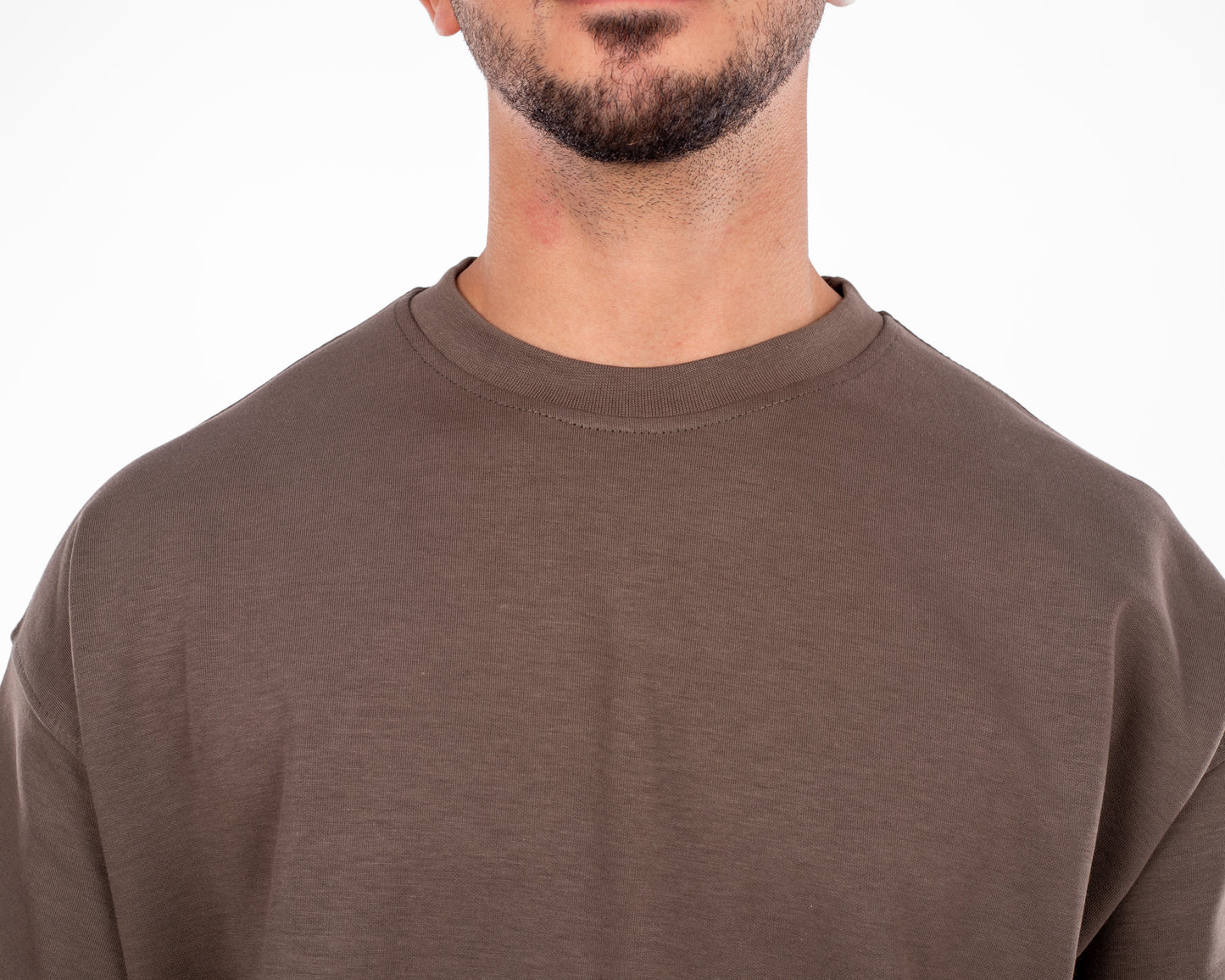 Khaki Standard Oversize Unisex T-shirt