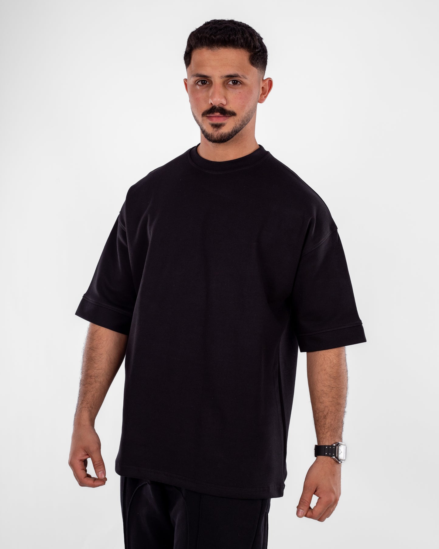 Black Standard Oversize Unisex T-shirt