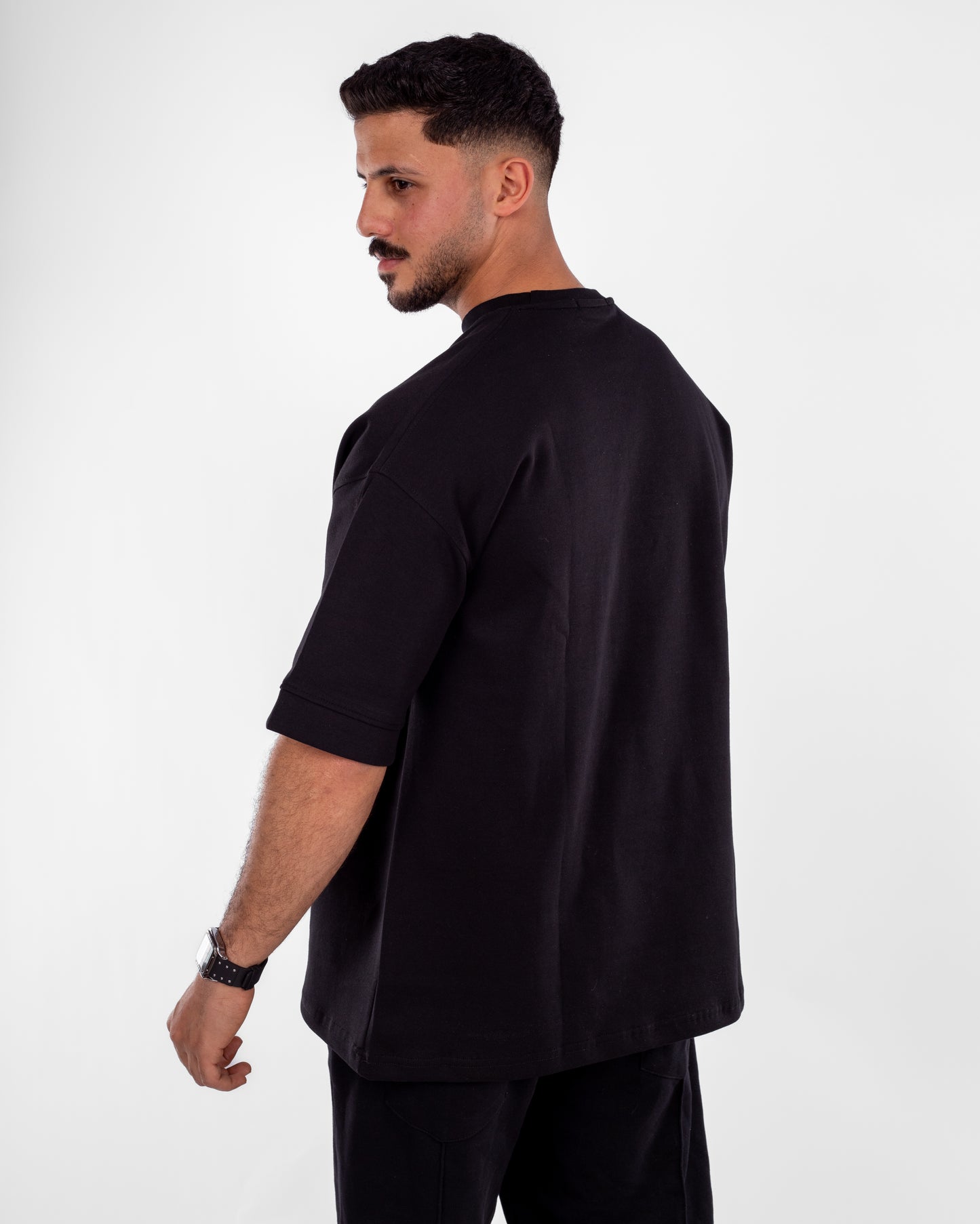 Black Standard Oversize Unisex T-shirt