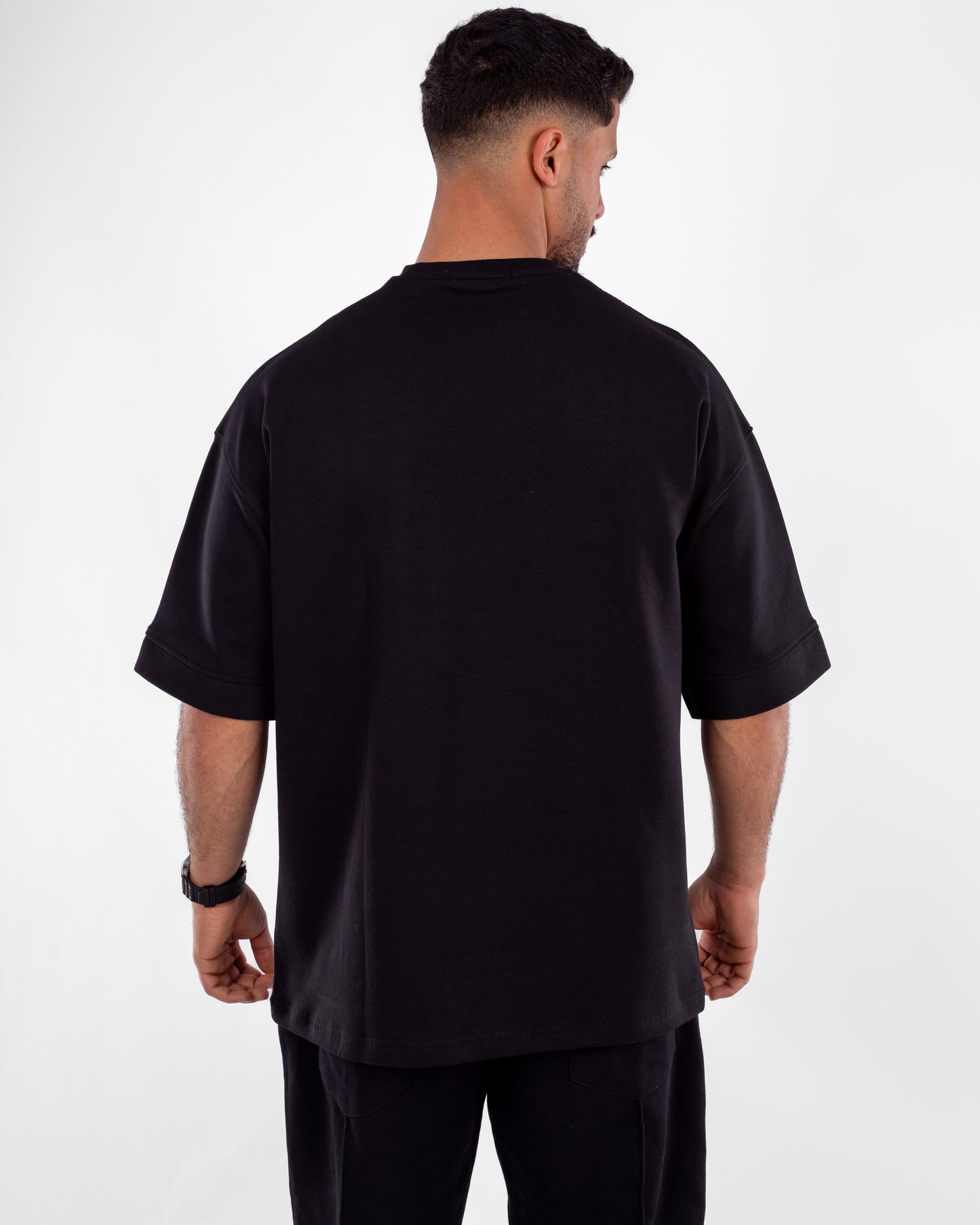 Black Standard Oversize Unisex T-shirt