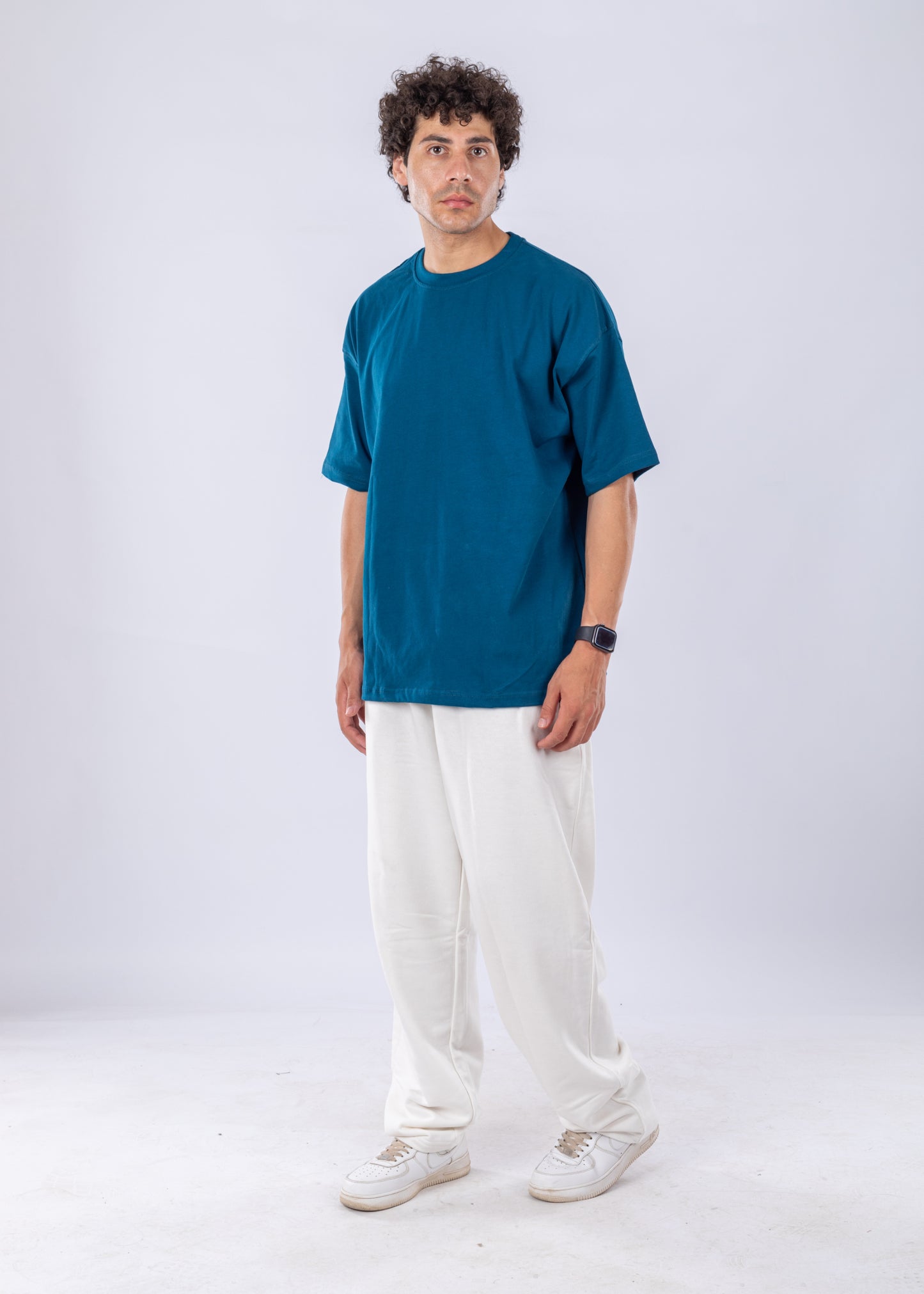 Petrol Blue Comfy Oversize Unisex T-shirt