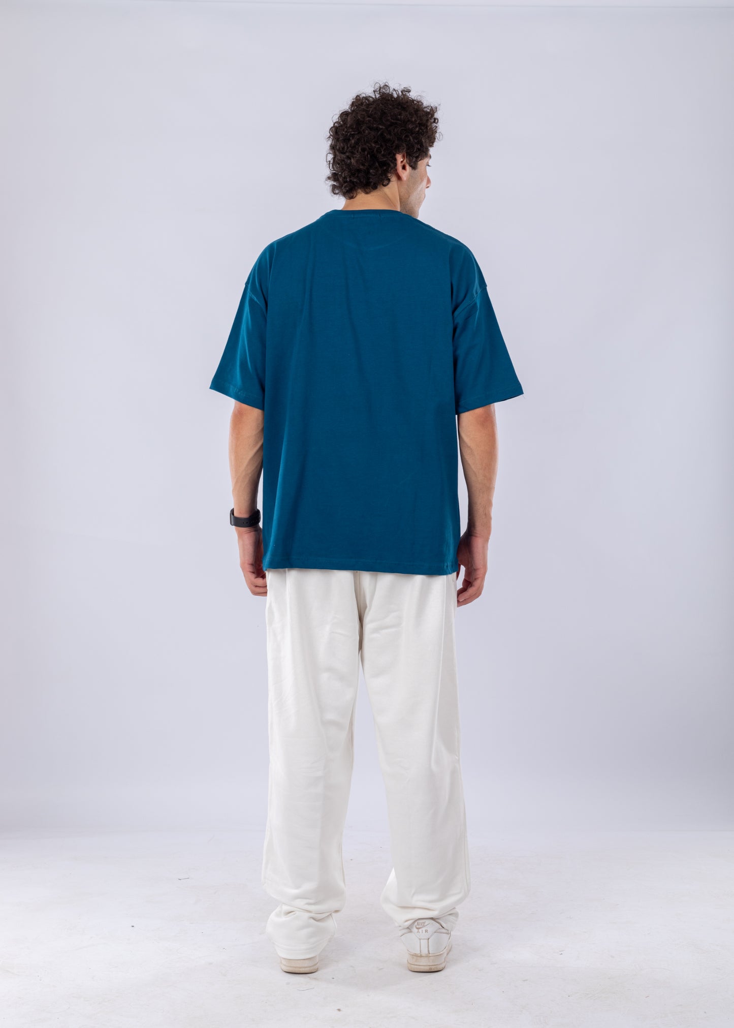 Petrol Blue Comfy Oversize Unisex T-shirt