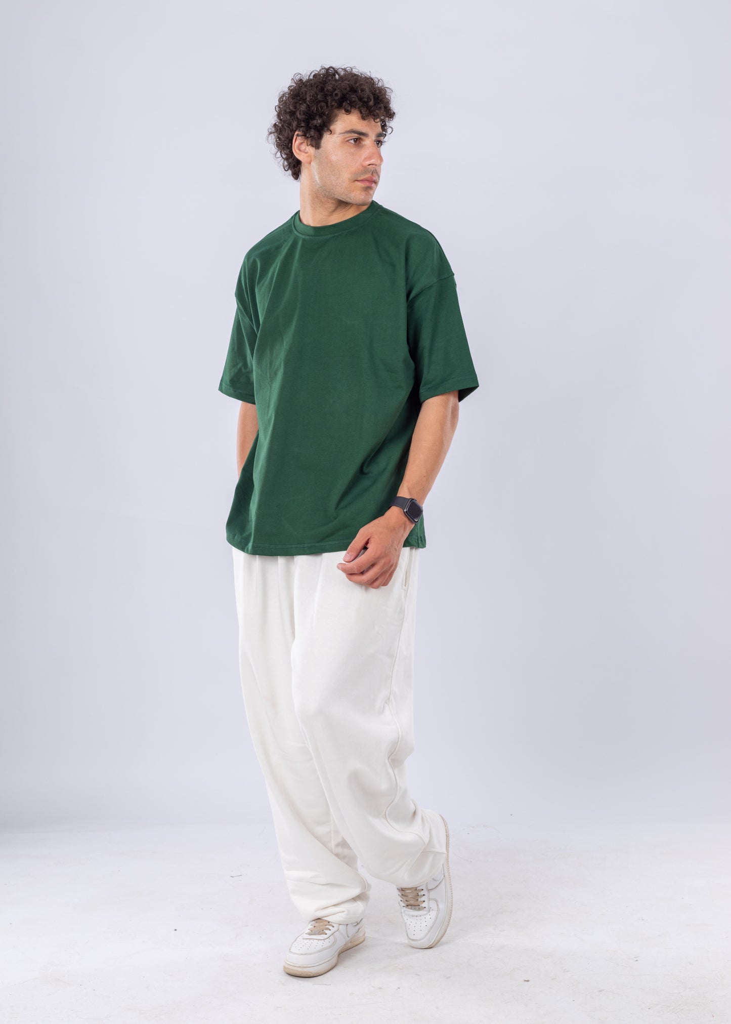 Olive Green Comfy Oversize Unisex T-shirt