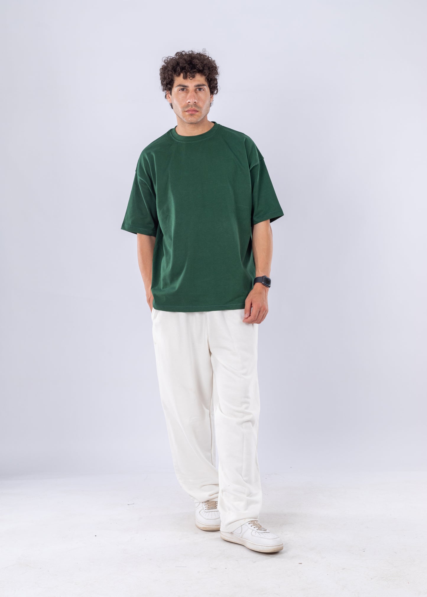 Olive Green Comfy Oversize Unisex T-shirt
