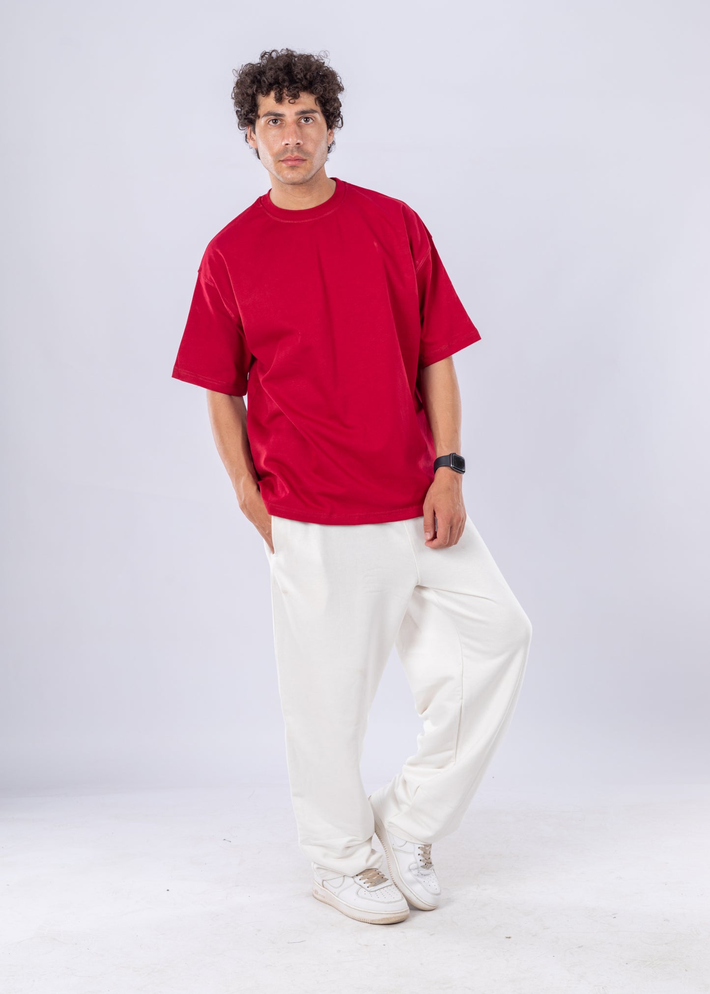 Burgundy Comfy Oversize Unisex T-shirt