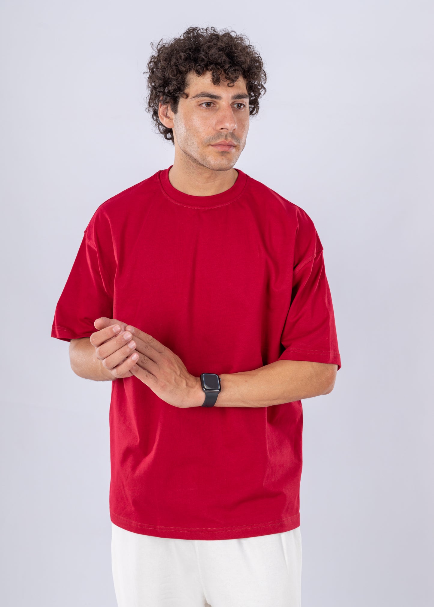 Burgundy Comfy Oversize Unisex T-shirt