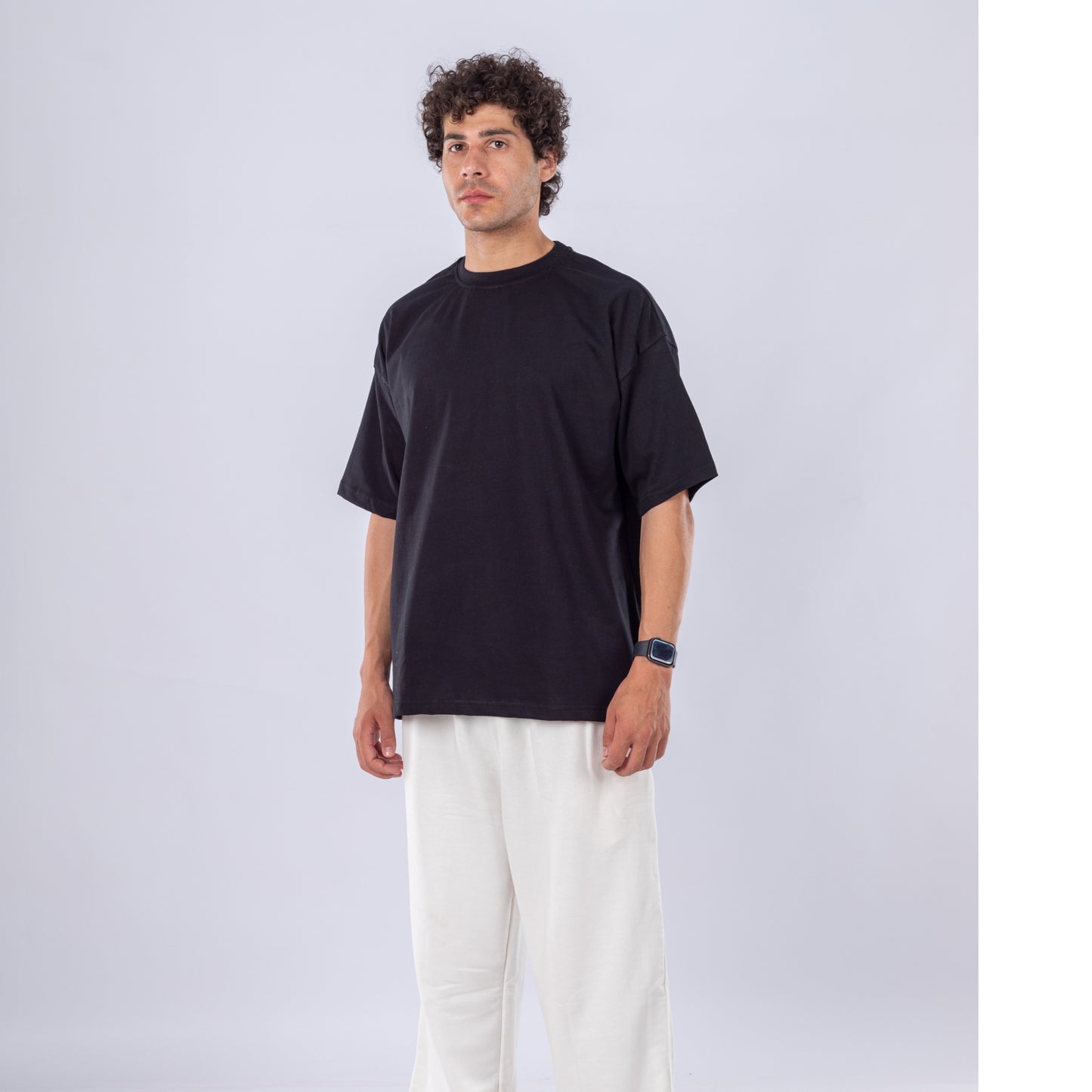 Black Comfy Oversize Unisex T-shirt