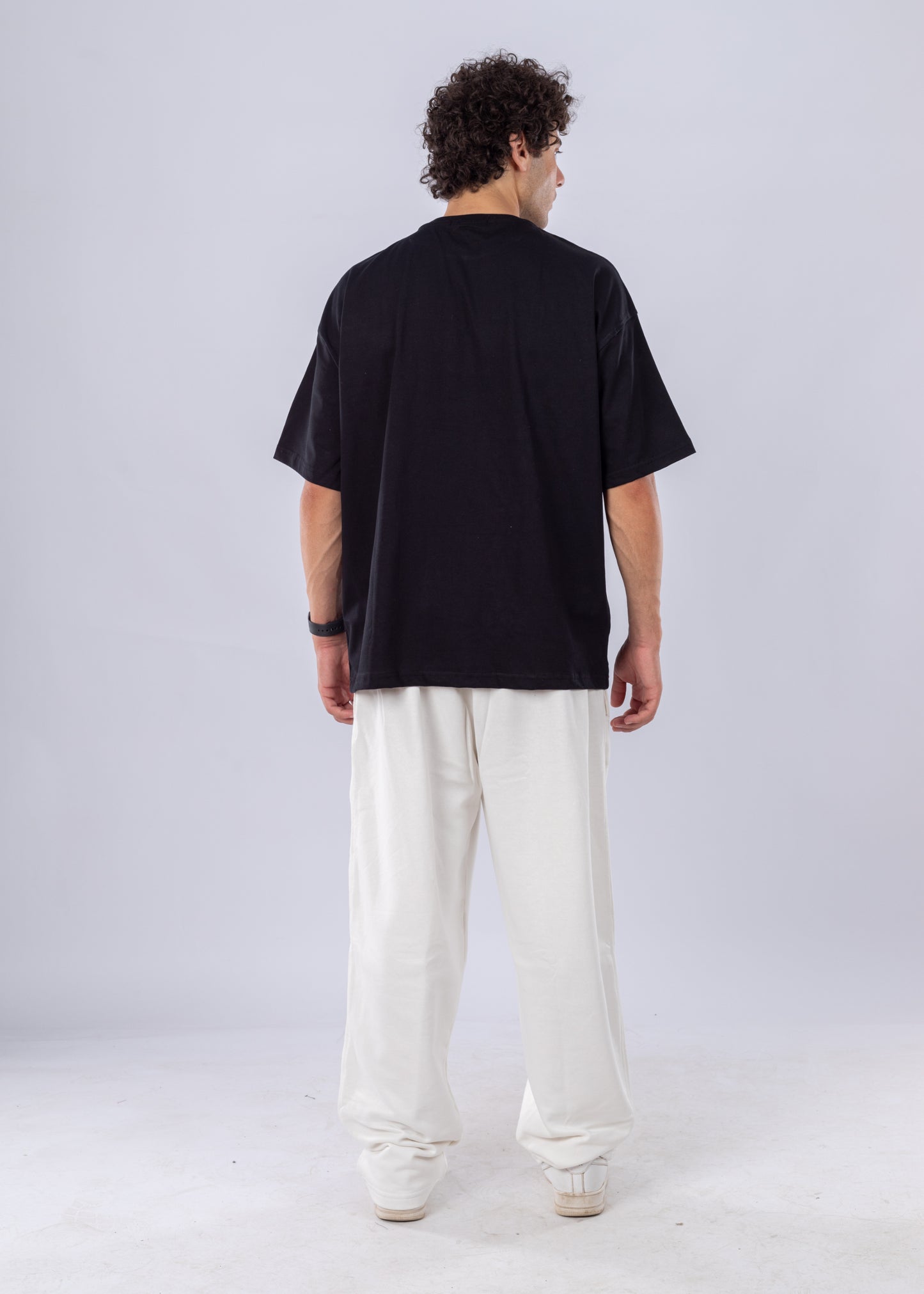 Black Comfy Oversize Unisex T-shirt