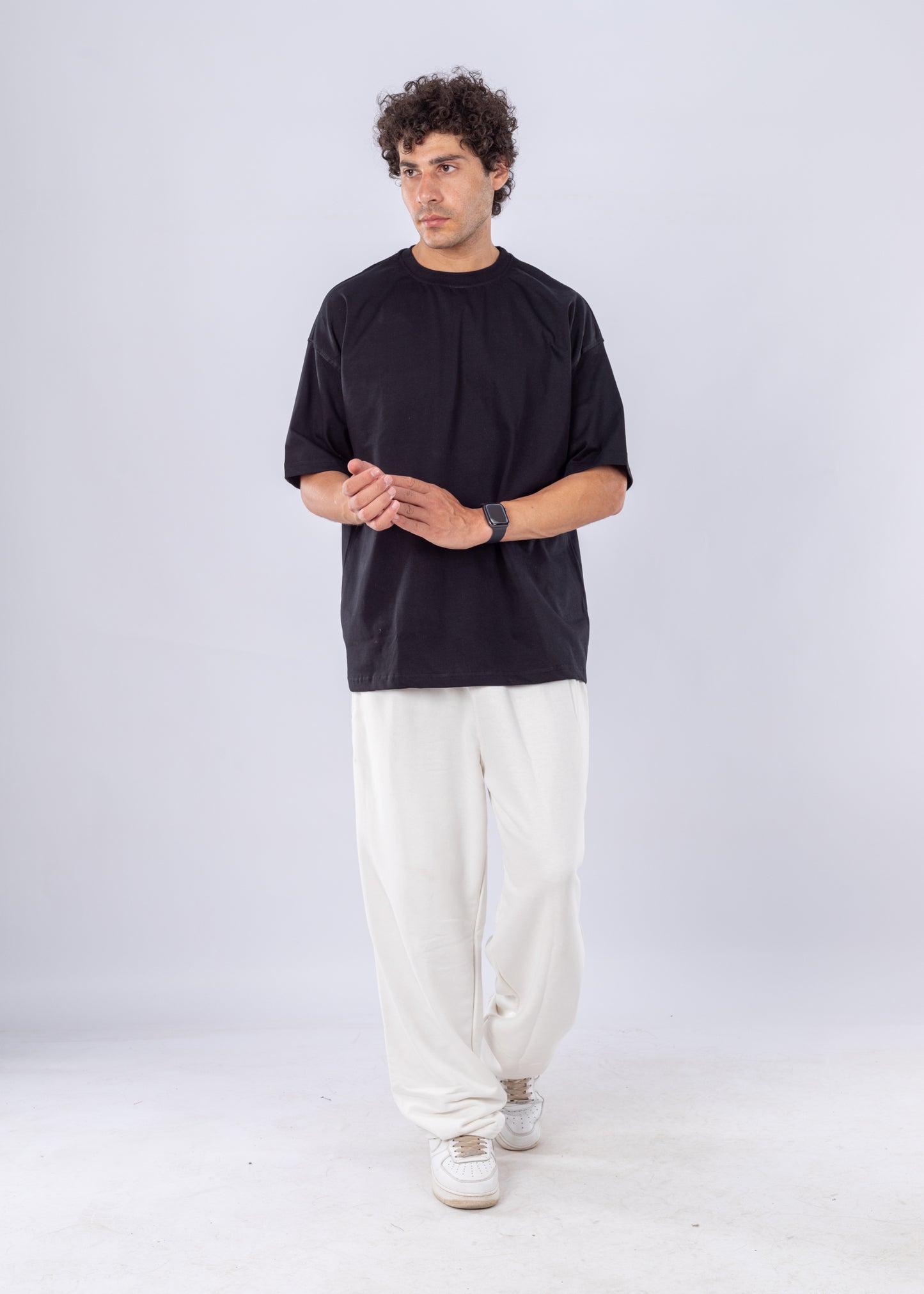 Black Comfy Oversize Unisex T-shirt