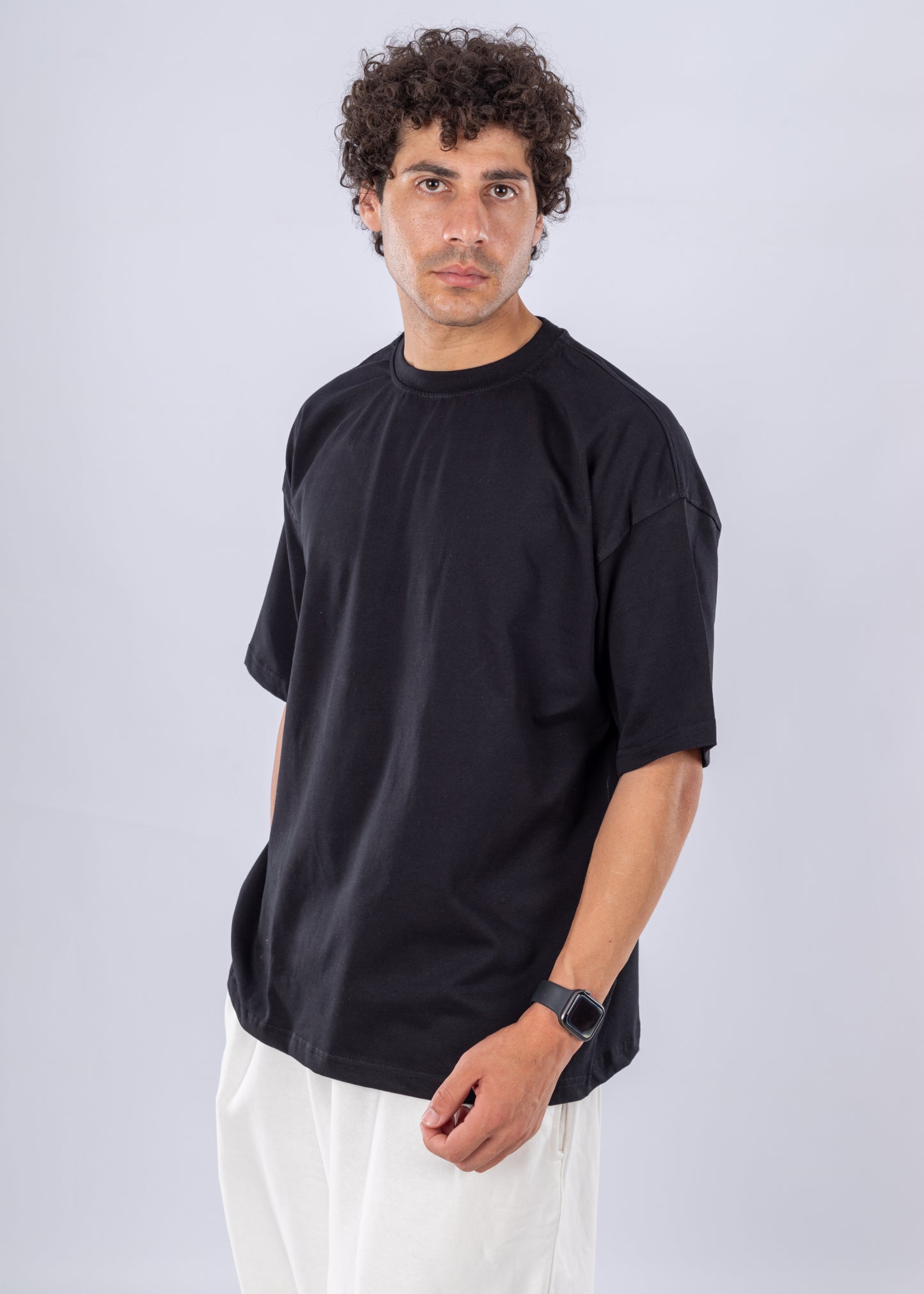 Black Comfy Oversize Unisex T-shirt