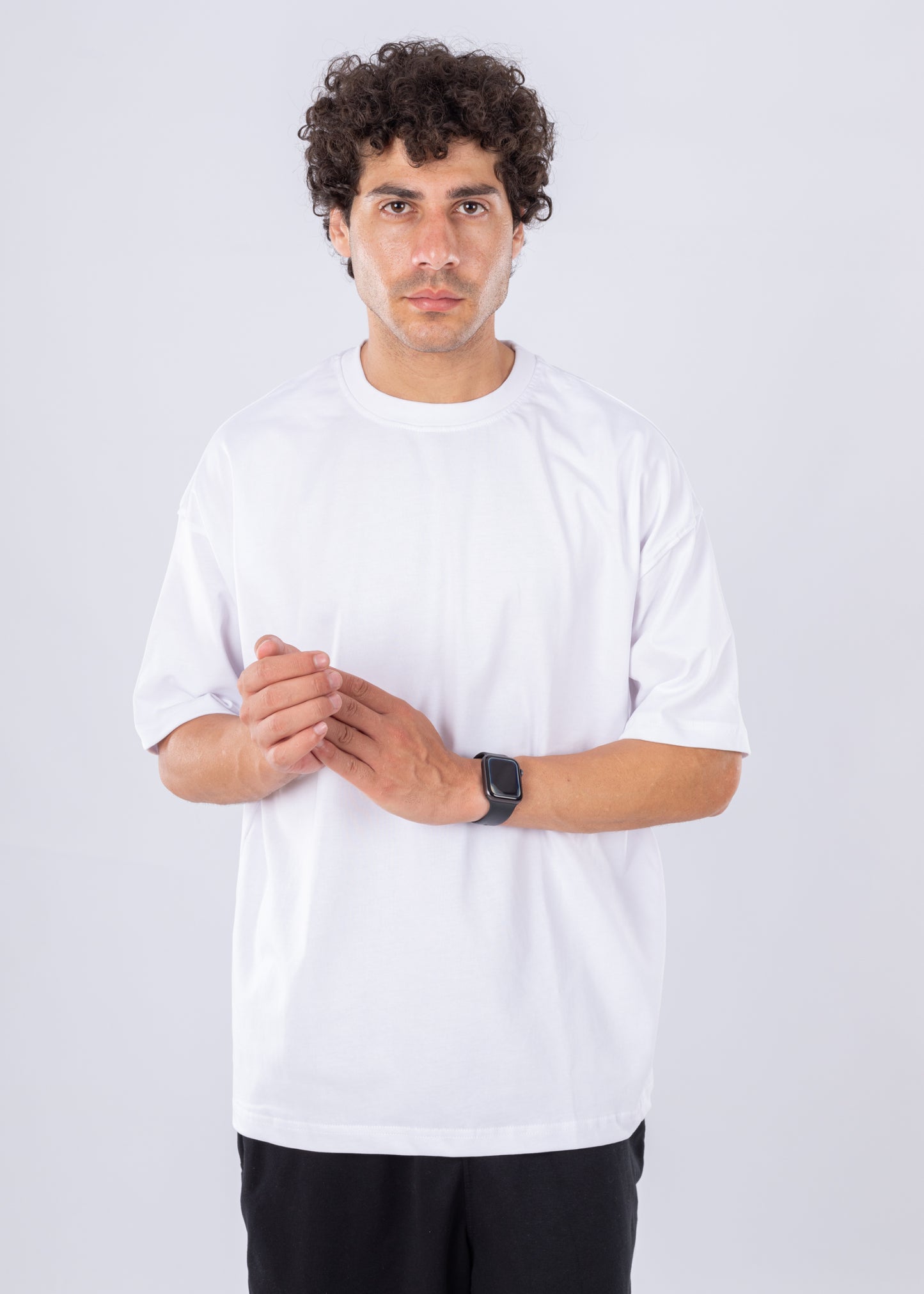 White Comfy Oversize Unisex T-shirt