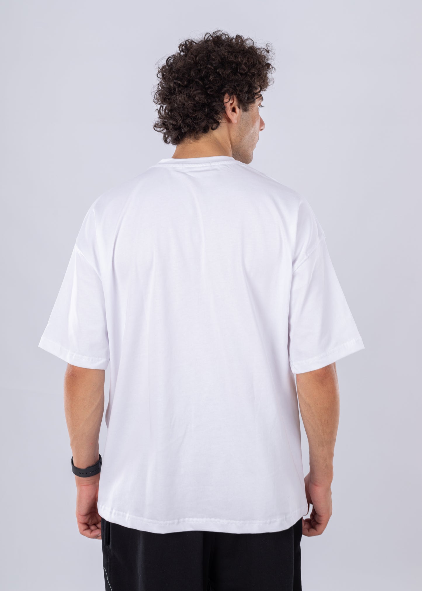 White Comfy Oversize Unisex T-shirt